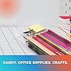 Set of 4 Acrylic Boxes with Lids, 9.5"L x 3.56"W x 2.25"H, Made in USA, Plastic Pencil Box, Crayon Box, and Art Supply Organizer, Clear Display Case for Collectibles #3