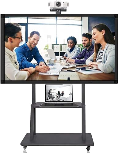 Soporte móvil para TV con ruedas y altura ajustable miniatura 1