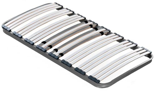 MDS MEJORDESCANSO - Somier Multiláminas con Reguladores de Firmeza y Estructura Metálica 40x30 mm | Medida: 105x200 cm | Fabricado en España