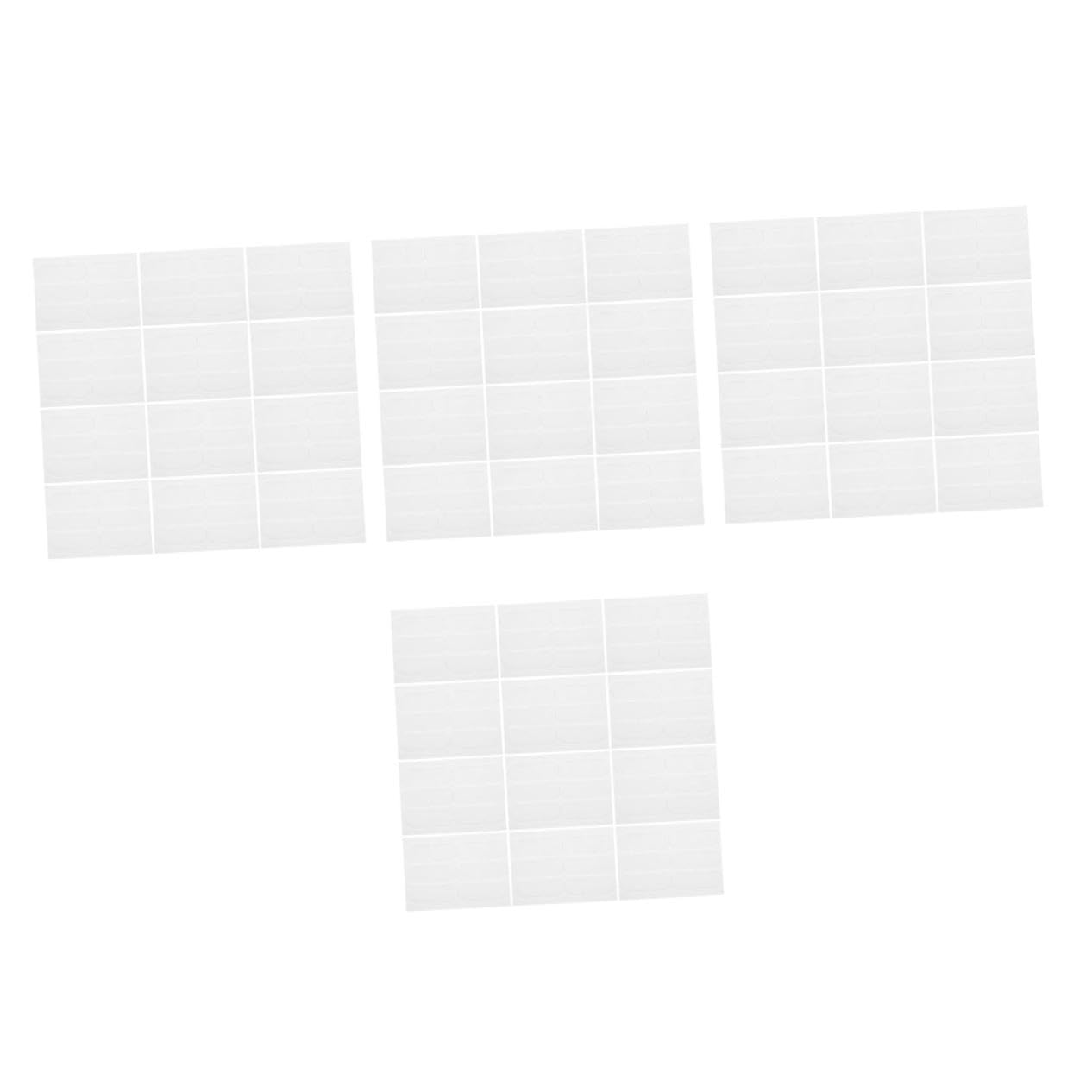 BEBEMOKO 4sets Silicone Ear Correction Tape Patch Discreet Makeup Sticker 60pcs*4