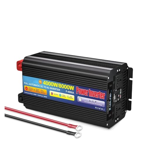 Per Auto Con Display LED Inverter Solare 12V 24V A 220V 8000W 10000W Convertitore Tensione CC A CA Invertitore12V UN 50Hz