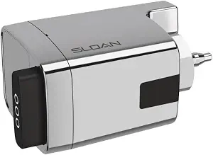 Sloan EBV-500-A Side Mount Sensor Retrofit Flushometer, Polished Chrome