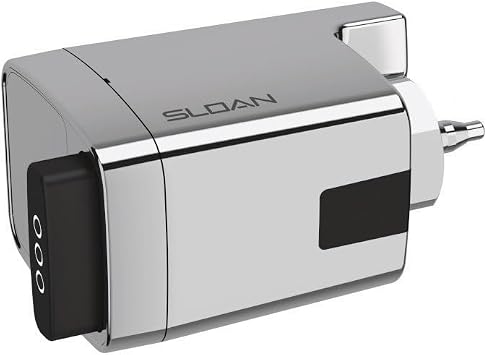 Sloan EBV-500-A Side Mount Sensor Retrofit Flushometer, Polished Chrome | Retrofit, Exposed Sensor Battery Powered, Urinal, Water Closet, 3 Year Battery Life, with 72 Hour Sentinel Flush 3325500
