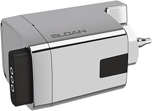 Sloan EBV-500-A Exposed Side Mount Sensor Urinal/Water Closet Retrofit Flushometer | Battery Powered, 3 Year Battery Life, with 72 Hour Sentinel Flush, 3325500