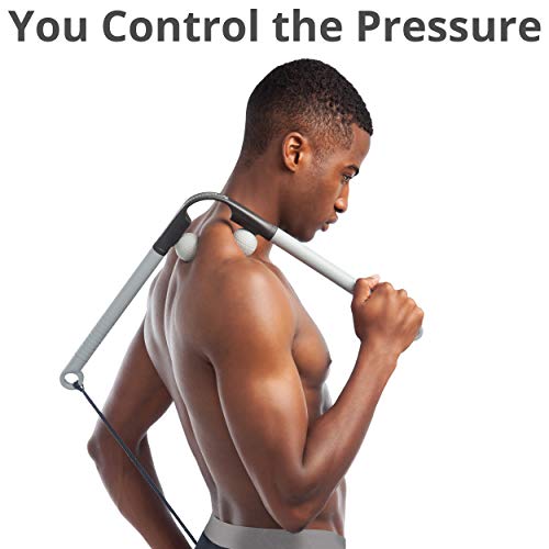 Body Back Headache Care Bundle, Buddy (Blue) and AccuMassage Self Massage Tools - Thumbnail 5