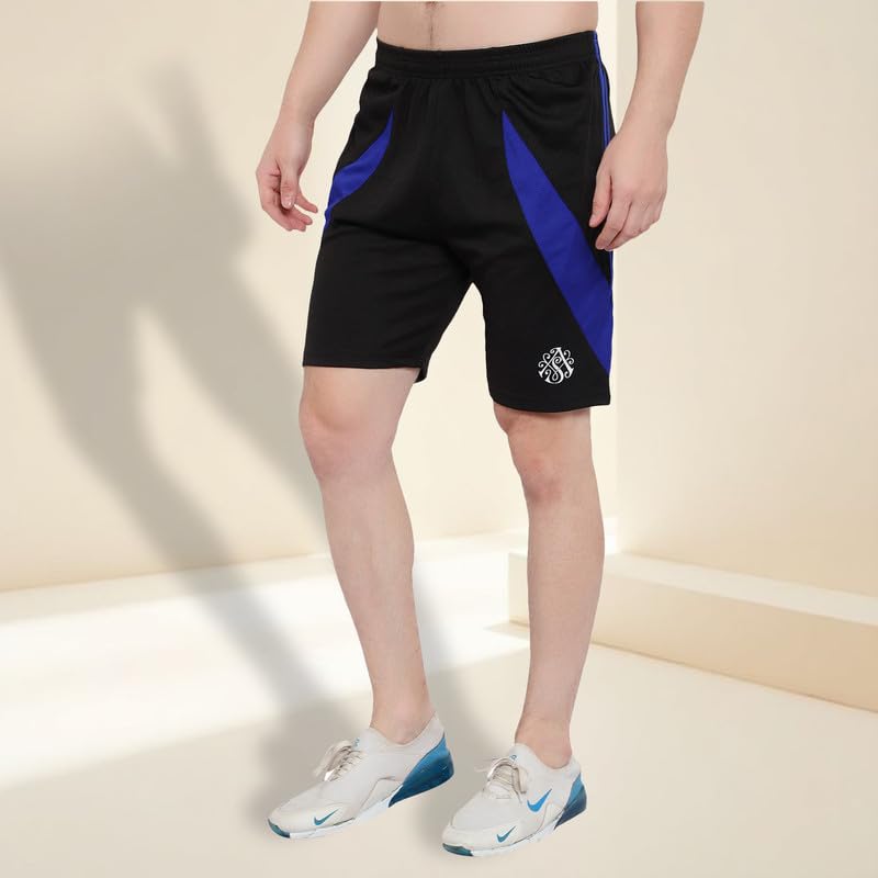Image of DIA A DIA Men's Gym Shorts with Zipper Pockets Breathable Sports Shorts