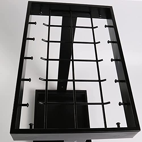 Paragüero rectangular de metal resistente con diseño elegante para zonas de recepción 7