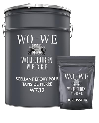 Scellant pour tapis de pierre W732 résine époxy imperméable sol - 2