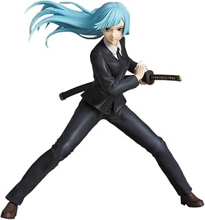 JJK Figures Miwa Kasumi Anime Figure Statues Gojos Geto Suguru Anime Action Figurine Ornament 6.69Inches