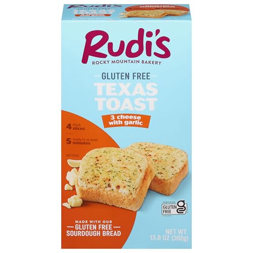 RUDIS BAKERY 3 Cheese Garlic Texas Toast, 13.8 OZ