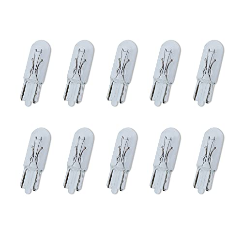 Technical Precision 1.12W Incandescent Bulb Replacement For Jkl 85 28V, T1.75 Wedge Base Bulb - Clear - 10 Pack #TOP16