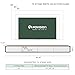 POVISON Fully-Assembled Minimalist Floating TV Stand, Modern Wall-Mounted Entertainment Center with 4 Flip-Down Cabinet Doors, Solid Wood, Walnut Veneer & White, 94