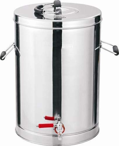 Satyaki Steels Stainless Steel Container Puff Insulated Hot Pot Tea Dispenser Coffee Container with Steel Tap Canteen Kitchen Accessories (Silver_5Ltr)