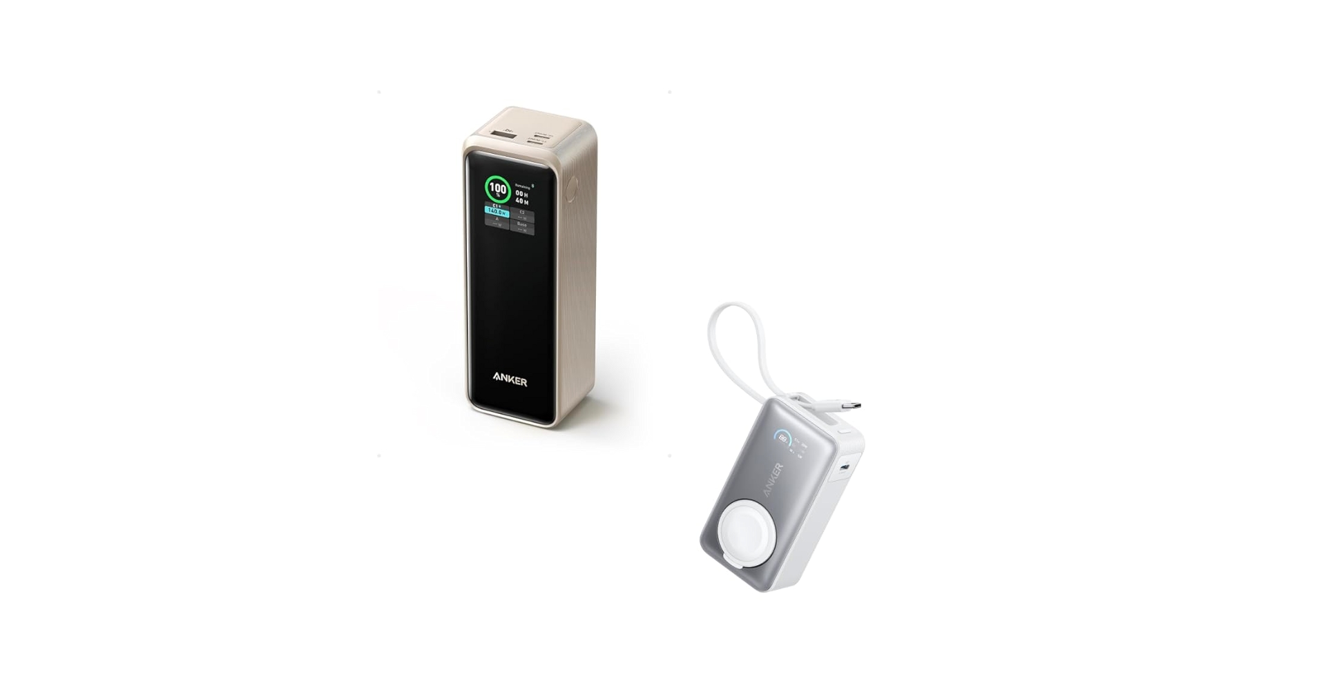 スマホアクセサリー ANKER MagGoPower Bank Amazon.com: Anker MagGo Power Bank for Apple Watch