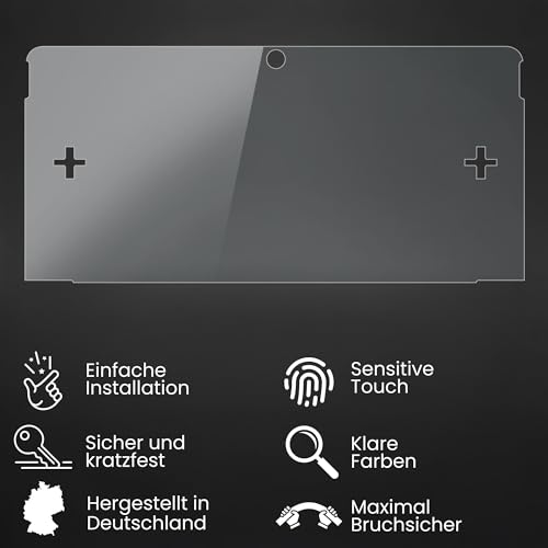 Image of Bruni Screen Protector compatible with Nintendo 3DS 2011 Protector Film, crystal clear Protective Film (Set of 2)