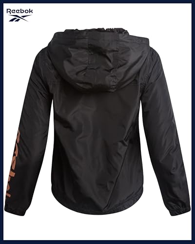 Reebok Womens Rain Jacket - Midweight Sherpa Lined Full-Zip Coat with Hood - image 6