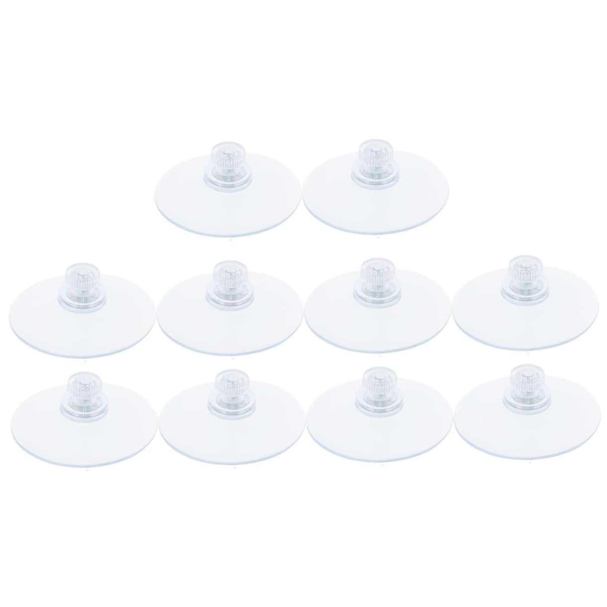 NUOBESTY 4 set Ventosa Antiscivolo Ganci A Ventosa Ganci Resistenti Rimovibili Per Cucina Piccole Ventose Ventose Per Finestre Per Per In Pvc 10 pezzi*4
