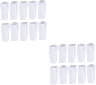 ABOOFAN 40 Pcs Shrink Film Tumbler Sublimation Tazas para Sublimacion Blank Tumblers Sublimation Tumblers 20 Oz Shrink Wrap White The Pet Transfer Film