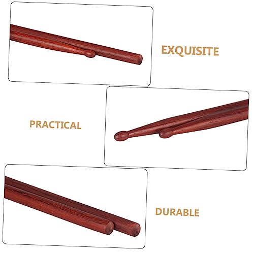 Baquetas prácticas Kisangel de roble, versátiles para práctica diaria, actuaciones en cafés, conciertos y desfiles, para batería, timbales y percusión miniatura 5