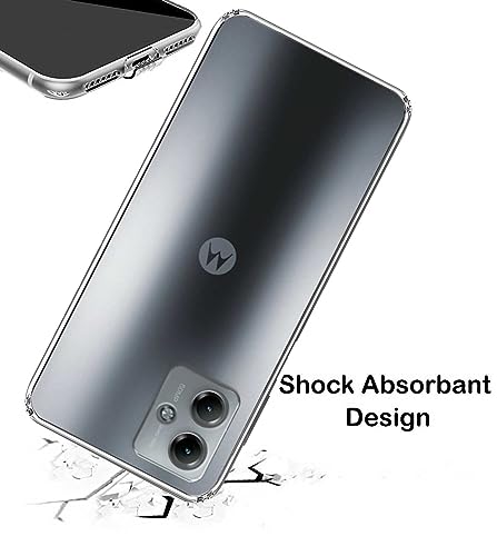 Image of Soft Silicone TPU Back Cover Compatible with Motorola Moto G14 / Motorola G14