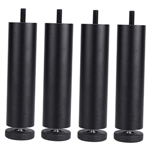 La mejor selección de Medidas de Un Refrigerador de 14 Pies del mes. 45 4x muebles tocador patas de refrigerador pies de estantería para de centro sofá tocador Washiong patas de refrigerador - Negro 25cm