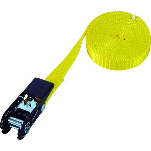 トラスコ中山(TRUSCO) 簡易結束ベルト TSB203Y 黄 20mm&times;3m x 10本 x 【ケース販売】