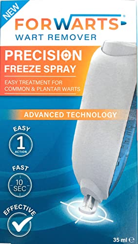 Forwarts Wart Remover Precision Freeze Spray Easy Fast & Effective (Single)