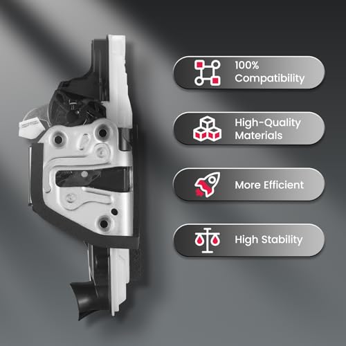 Image of SYERAL Front Right Passenger Side Door Latch Lock Actuator Compatible with Lexus IS250 IS350, Compatible withToyota Camry Corolla Highlander Mirai Prius V RAV4, Sienna Replaces 6903002380, DLT117