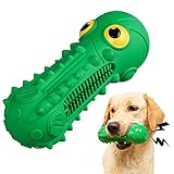 Nakanon Squeaky Dog Toys for Aggressive Chewers, Durable Interactive Dog Chew Toy for Large/Medium Breed , Indestructible Tough Puppy Toys Dogs-Teeth Cleaning Chews, Milk Flavor