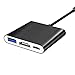 Produktbild MENZHEN HDMI USB-C Hub Adapter für Nintendo Switch, 3-in-1 Typ-C auf VGA (1080P/19201200) / HDMI (bis zu 4 K) / USB 3.0 Adapter kompatibel mit Apple MacBook Samsung Dell