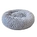 FriendGG Deluxe Panier pour Animal Domestique pour Chats et Petits Chiens de Taille Moyenne Panier avec Coussin Moelleux Ronde ou Ovale en Forme de Donut gigognes Lit pour Animal Domestique