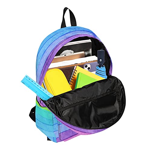 Jacraval Rainbow Color Art Smooth Laptop Backpack thumb #4