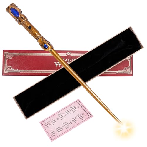 WinSence Light Up Magic Wizard Wand Rechargeable Illuminating Golden Wands for Witches Kids Boys Girls Party Gift Lamp product thumbnail 13