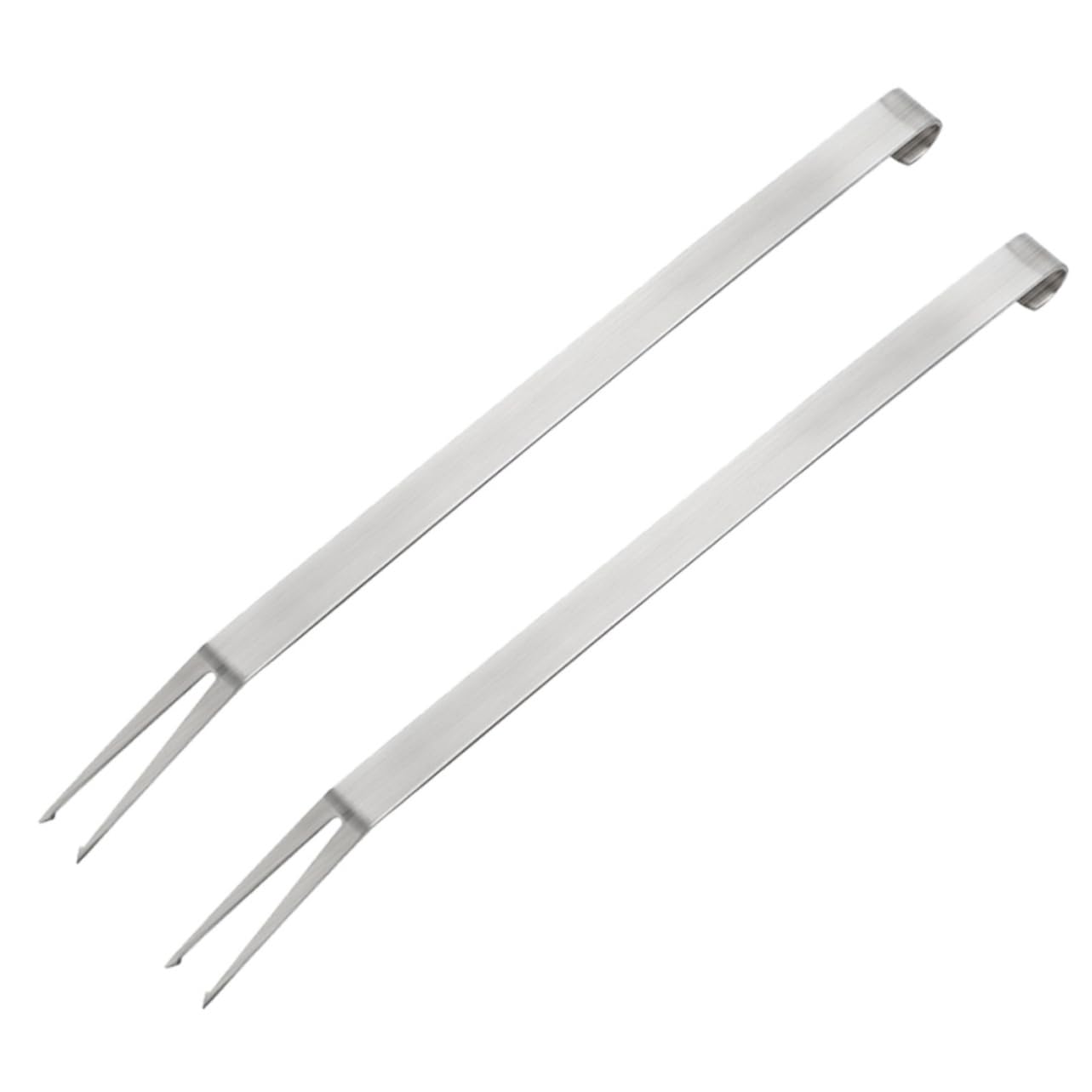 Abaodam 4pezzi Forchette Da Barbecue Inossidabile Per Grigliate e Tostature Per Carne Verdure e Marshmallow Utensili Pratici Per Bbq All
