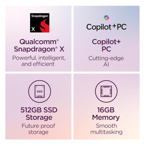 Image of Lenovo IdeaPad Slim 3X - 2025 - Everyday AI Laptop - Copilot+ PC - 15.3 inch WUXGA Display - 16 GB Memory - 512 GB Storage - Snapdragon X with Microsoft 365 Personal (1 Year)