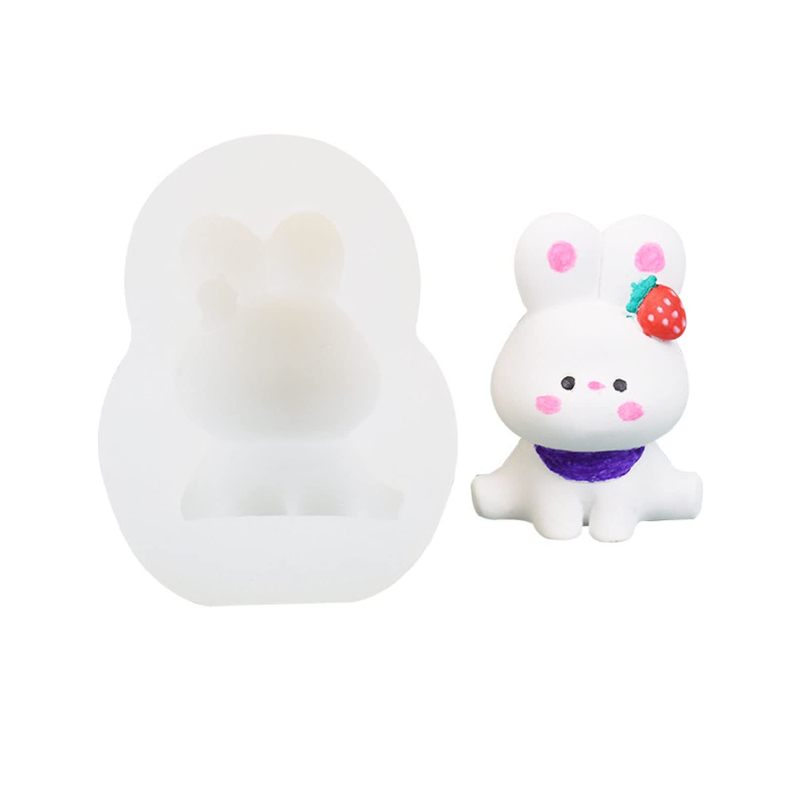 XuQiZZpp Cartoon Fondant Cake Decorating Silicone Mold Pastry Chocolate Candy Ice Cream Mold Baking Tool Molds for for Decorations Decorating Pastry Shapes for Epoxy Resin Cakes Resin