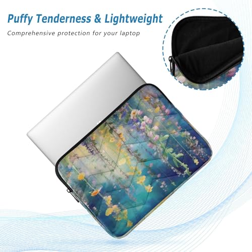 Funda para portátil 13-14 pulgadas con diseño Wisteria miniatura 5