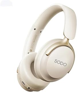 سماعات راس هاي فاي مع خاصية كرت الذاكرة، عمر بطارية يصل الى 8 ساعات - سودو - موديل SD1103 (بيج)، لاسلكي