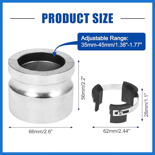 Image of Adjustable Fork Seal Driver 35mm-45mm Motorcycle Dirt Bike Fork Seals Tool for Harley Davidson for Suzuki for Kawasaki for Yamaha for Honda Auto Accessories
