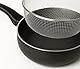 MGE - Frittierpfanne - Induktion Schnell - Bratpfanne - Fritteuse - Wok - Schwarz - 26 cm