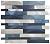 Weimeisc 10 Sheets Peel and Stick Backsplash Tile for Kitchen, Self-Adhesive Mosaic Tile, Stick on Bathroom Vanities?Fireplace Décor, Laundry Table(11.25" X 12.7") (Blue Series)
