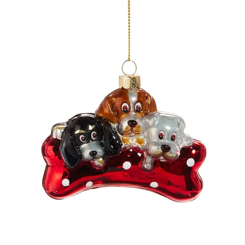 Décoration en forme d'os de chien RAZ Imports pour célébrer l'amour de votre fidèle compagnon