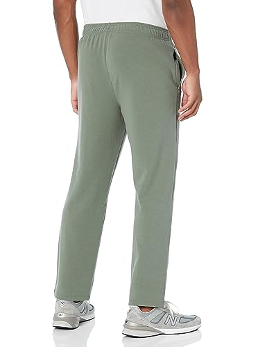 Jockey Men's Cozy Fleece Active Sweatpants, Agave Green, Large - image 2
