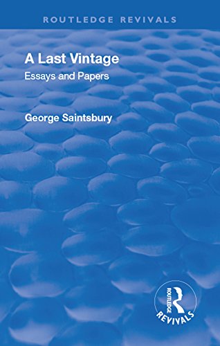 Revival: A Last Vintage (1950): Essays and Papers by George