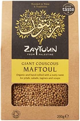 Zaytoun Organic Hand Rolled Maftoul Giant Couscous 8.82 oz