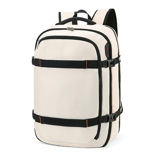 Della Gao 17.3 Pulgadas Mochila De Viaje Para Mujer Con Usb Slit Work Backpack, Resistente Al Agua Mochila De Computadora, Portátil, Regalo De Viaje - Blanco Della Gao 17.3 Pulgadas Mochila De Viaje Para Mujer Con Usb Slit Work Backpack, Resistente Al Agua Mochila De Computadora, Portátil, Regalo De Viaje - Blanco