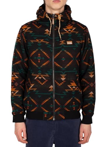 IRIEDAILY Santania Hood Jacket [Petrol red] XXL