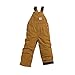 Carhartt Big Boys' Washed Duck Bib Pocket Pant