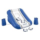 Juego canasta hinchable Intex ; incluye 4 bolsas de encestar y dos bolsas estabilizadoras; medidas de la canasta: 71 x 42 x 86 cm
