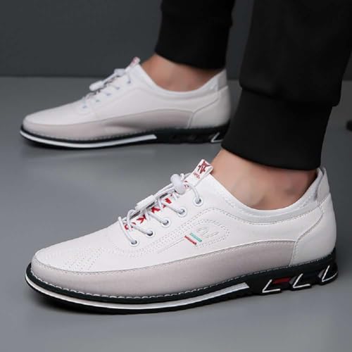 Image of Men's Oxford Business Casual Shoes Office Loafers Dress Comfort Driving Shoes